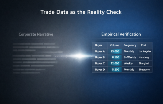 Trade Data as the Reality Check