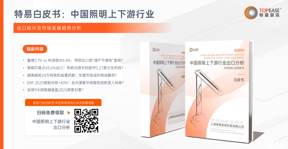 照明行业现白皮书-特易资讯