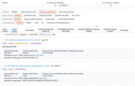 Identify Target Competitors