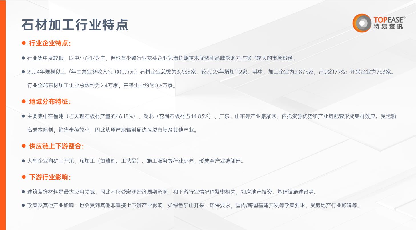 石材加工进出口解决方案-特易资讯